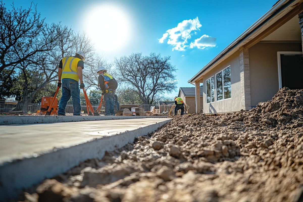 Peut-on couler une dalle béton directement sur la terre pour une maison ?