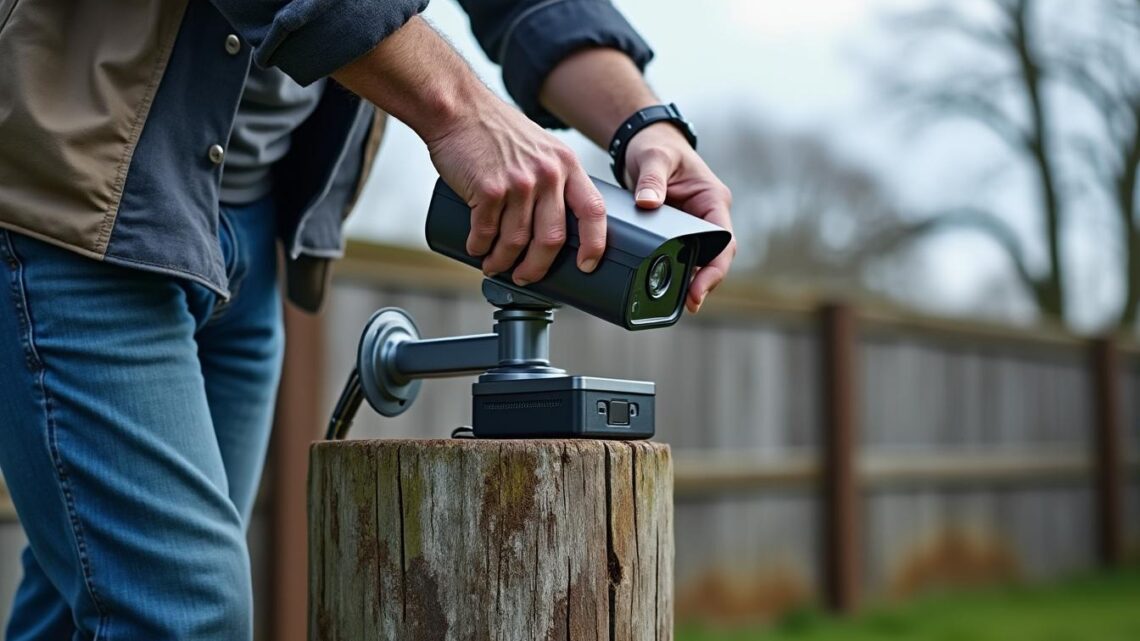Comment installer une caméra de surveillance Ctronics avec batterie et panneau solaire