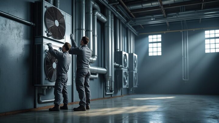 Les secrets d’une installation réussie de chauffage aérotherme électrique industriel
