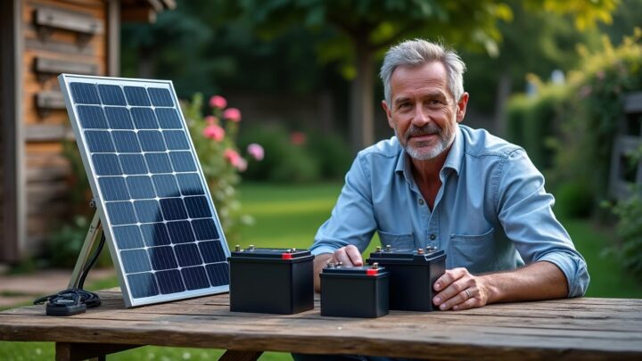 Quelle batterie pour un panneau solaire de 250W convient le mieux à vos besoins ?