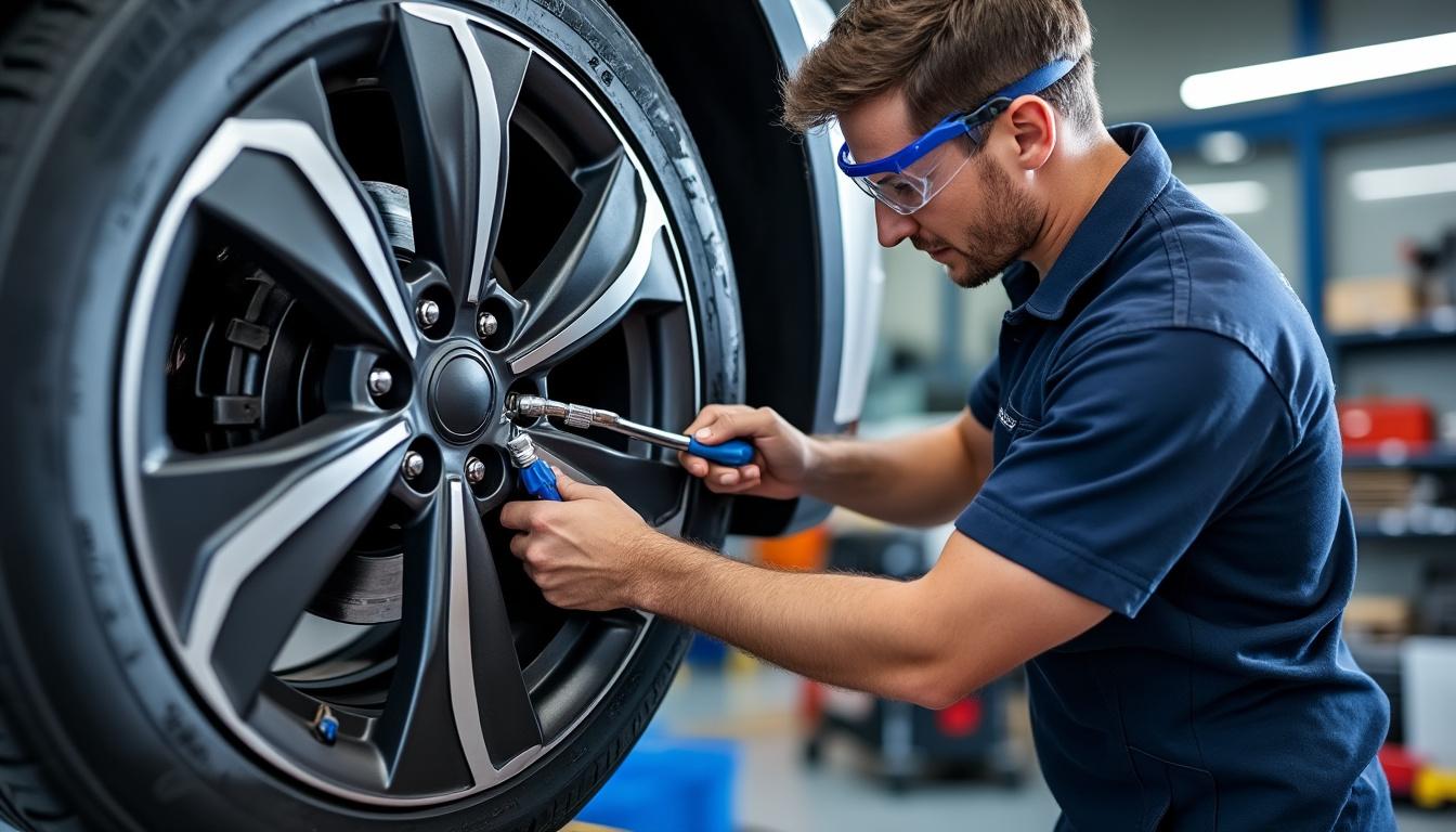 découvrez comment garantir la sécurité de votre véhicule grâce à l'utilisation d'une clé dynamométrique et d'un tableau de couple de serrage pour les roues. assurez une fixation optimale de vos roues et améliorez la performance de votre voiture.