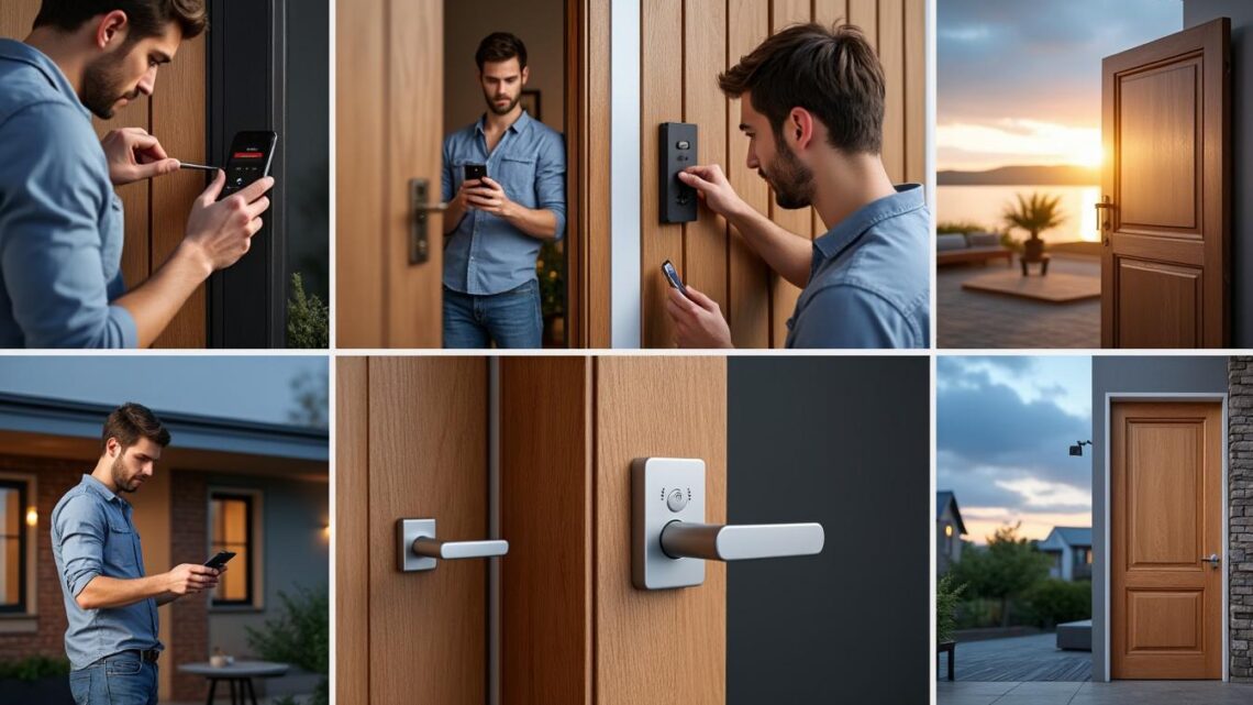 Installer une serrure connectée sans fil : guide étape par étape