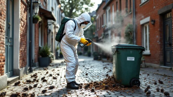 Les nuisibles les plus courants et la désinsectisation à Nantes
