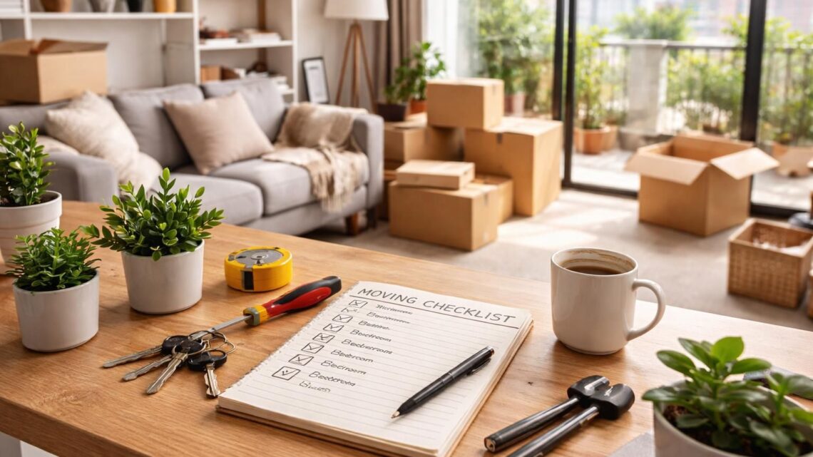 Emménagement : checklist complète pour ne rien oublier
