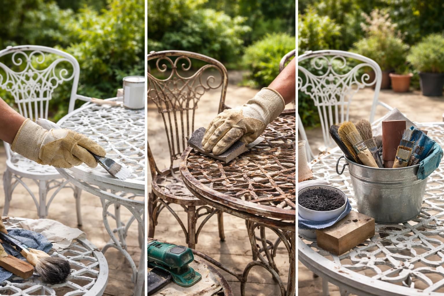 découvrez comment rénover un salon de jardin en fer forgé grâce à nos étapes simples pour lui redonner un look neuf et élégant.