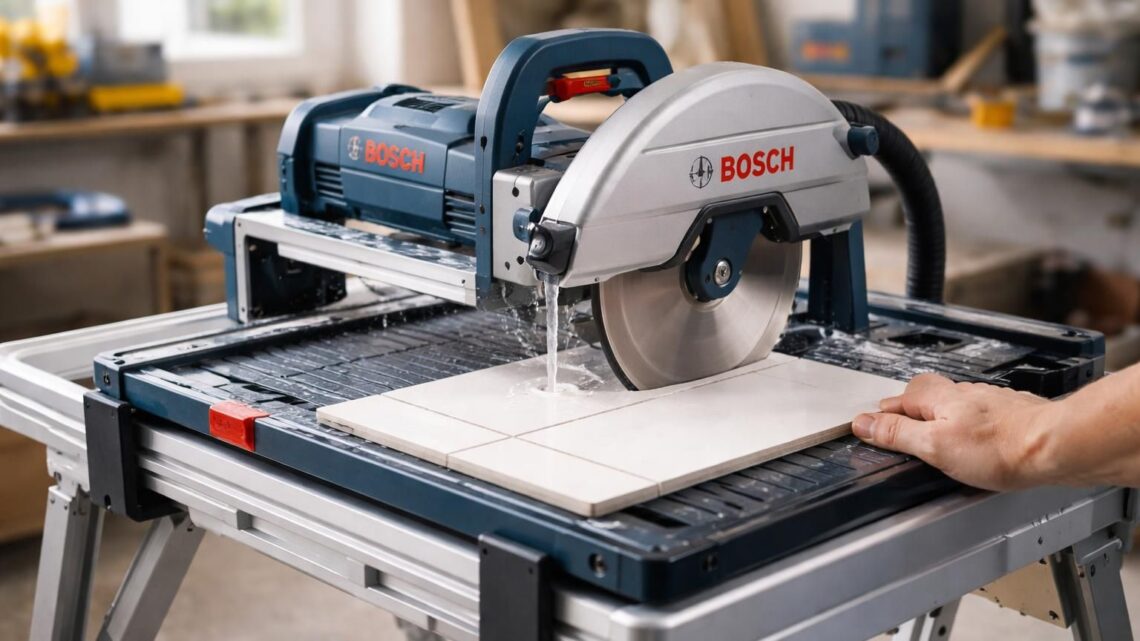 Scie à carrelage Bosch : le guide pour des coupes précises et sans éclats