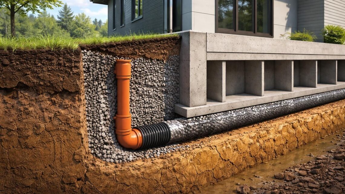 Terrain argileux et drainage : les solutions pour une fondation saine