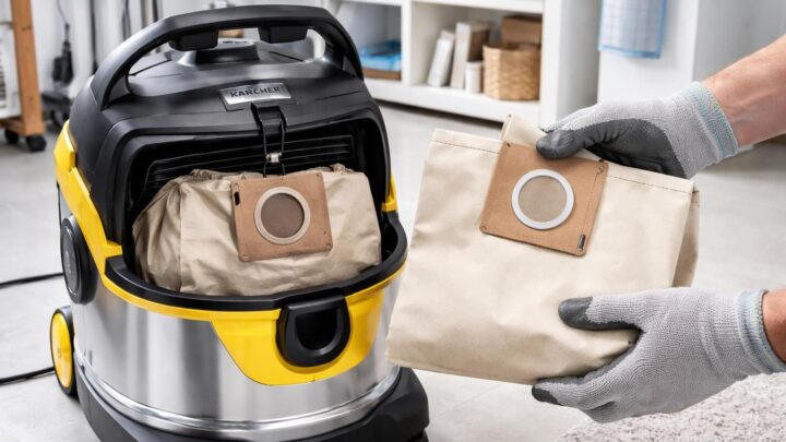 Tuto : changer le sac de votre aspirateur Karcher WD3 Premium