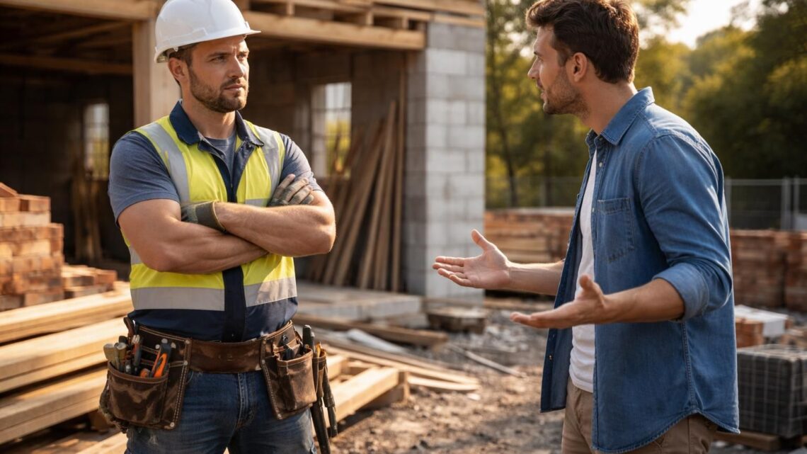 Un artisan peut-il arrêter un chantier en cours en cas de désaccord avec le client ?