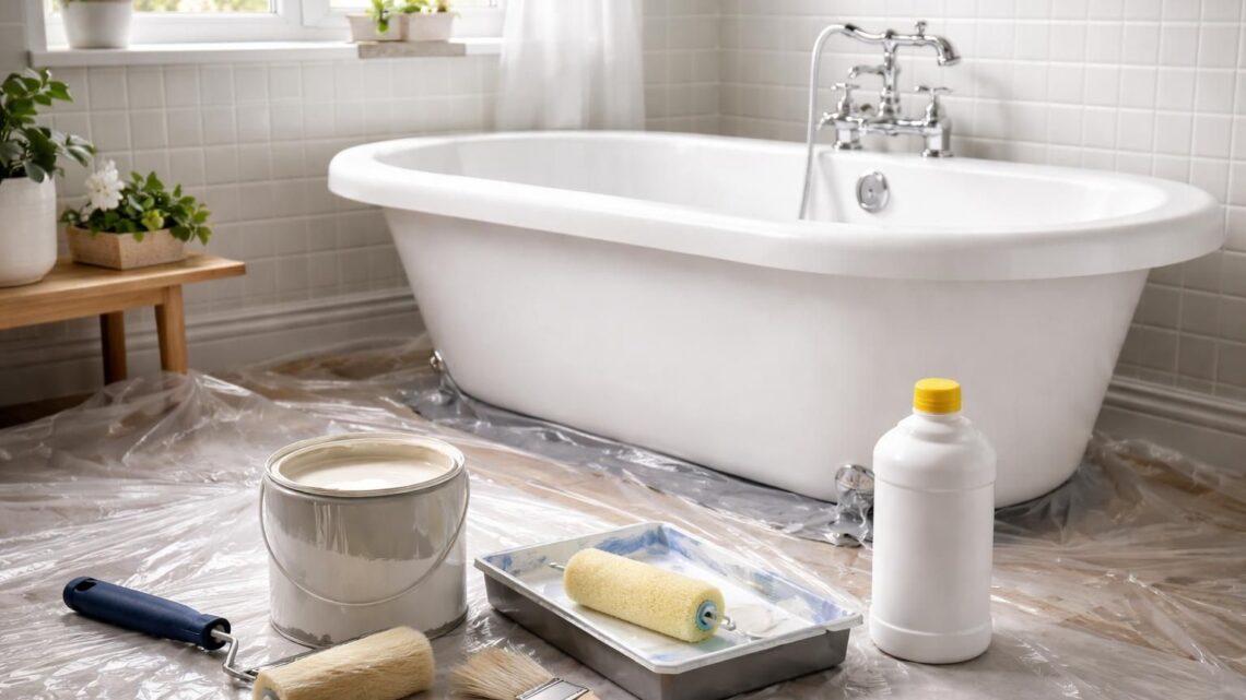 Peinture pour baignoire : ce qu’il faut savoir avant de se lancer
