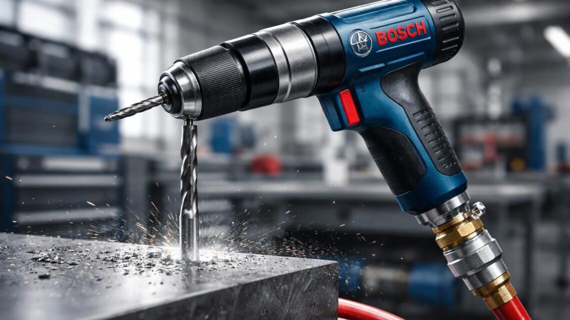 Perceuse pneumatique Bosch : les avantages de l&rsquo;air comprimé pour le perçage