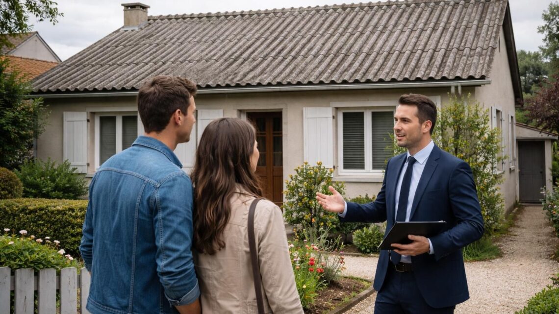 Peut-on vendre une maison avec un toit en amiante en toute légalité ?
