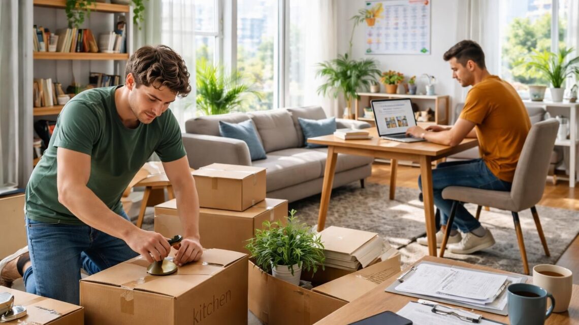 Que faire quand un des locataires quitte le logement en colocation ?