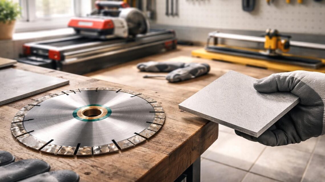 Quel disque diamant choisir pour couper votre carrelage sans aucun éclat ?