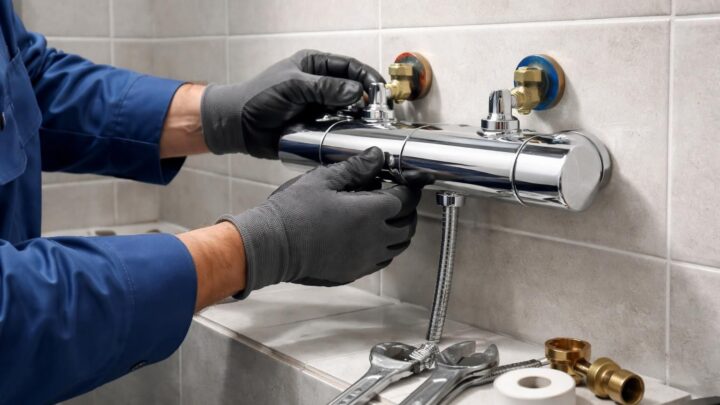 Raccorder un mitigeur de douche : les étapes de plomberie pas à pas