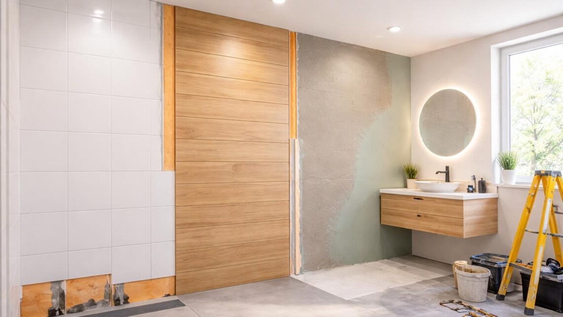 Rénovation : quel revêtement mural isolant choisir pour votre salle de bain ?