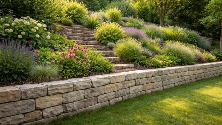 Les avantages d&rsquo;opter pour un mur de soutènement pas cher dans votre jardin
