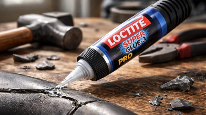 Loctite Super Glue 3 Pro : la colle ultime pour vos réparations extrêmes