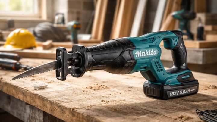Makita DJR186ZK : le test de la scie sabre sans fil ultra-puissante