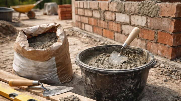 Mortier prêt à l’emploi : quel temps de séchage pour vos travaux ?