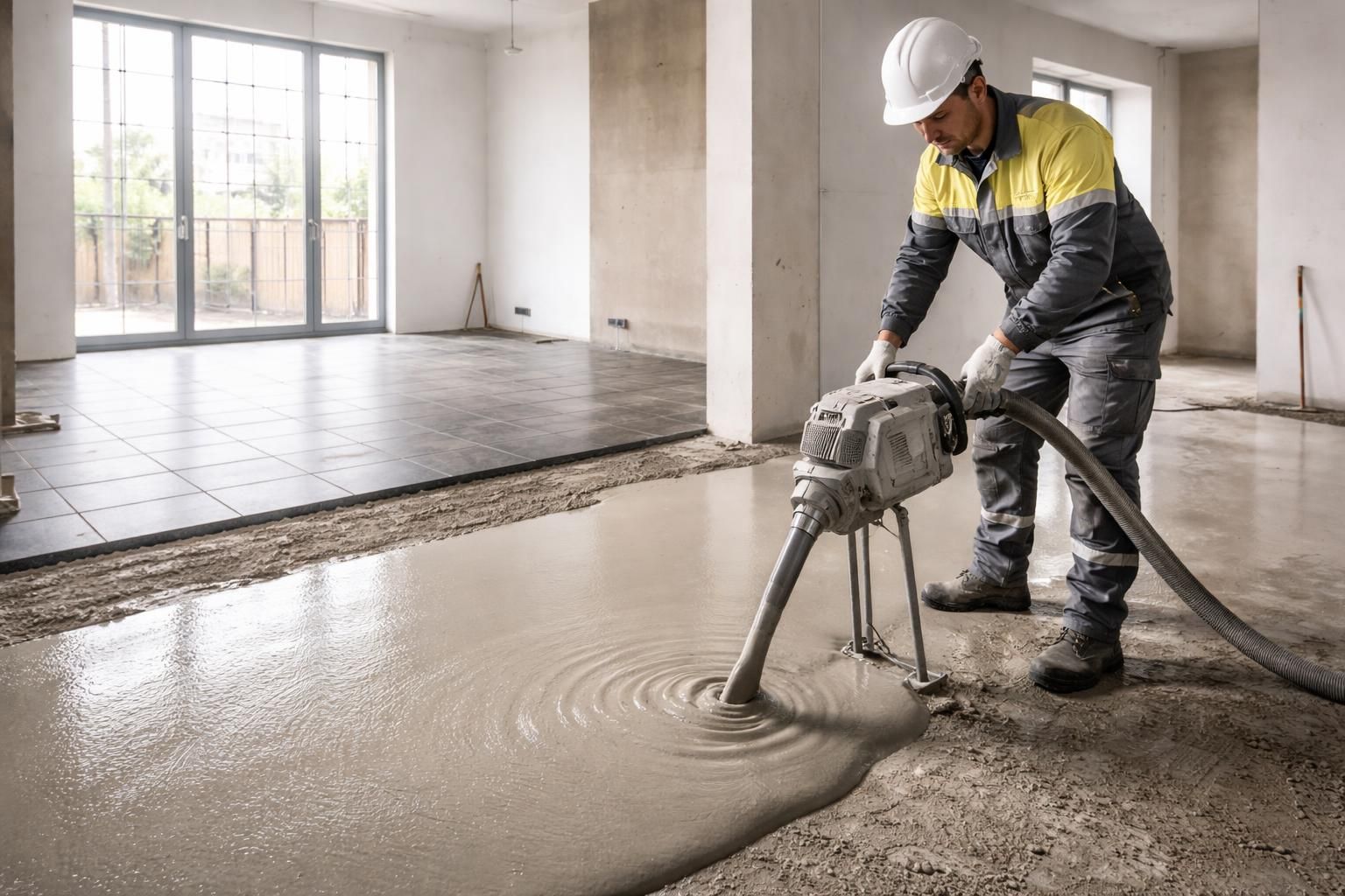 découvrez comment optimiser votre chantier avec un dosage précis pour chape, idéal pour un carrelage parfaitement posé et durable.