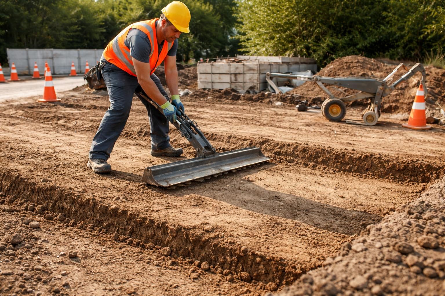 apprenez à décaisser 10 cm rapidement et efficacement pour optimiser votre temps lors de vos travaux de construction ou de jardinage.