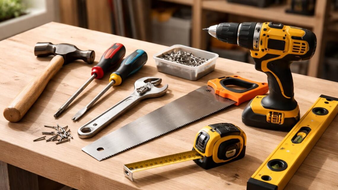 Outils indispensables : la liste du matériel de base pour tout bricoleur