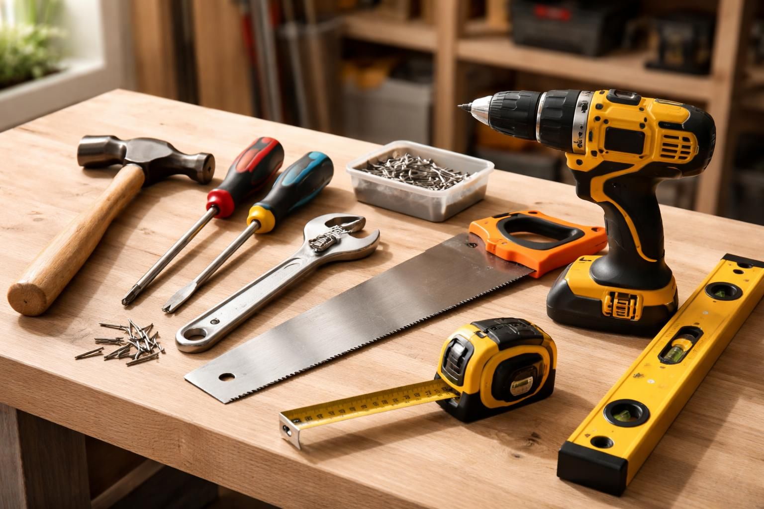 découvrez la liste complète des outils indispensables pour tout bricoleur, afin de bien équiper votre atelier et réaliser facilement vos projets de bricolage.