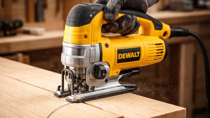 DeWalt DW333K : le test de la scie sauteuse filaire haute précision