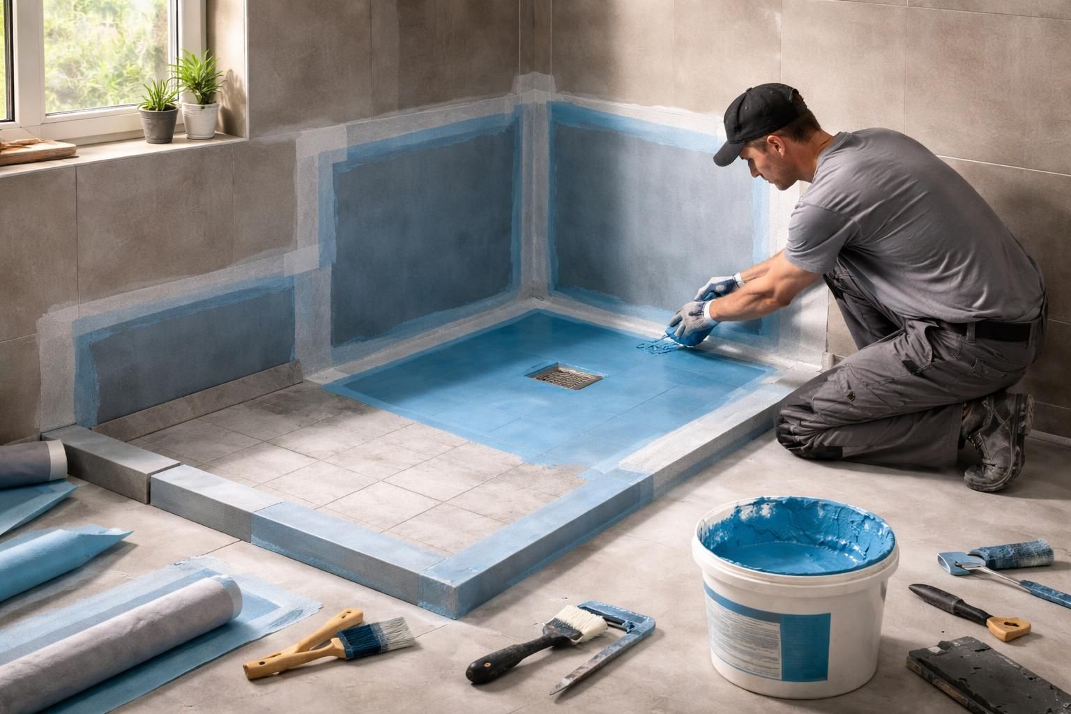 découvrez les étapes essentielles pour garantir une étanchéité parfaite lors de la création de votre douche à l'italienne et éviter toute infiltration d'eau.