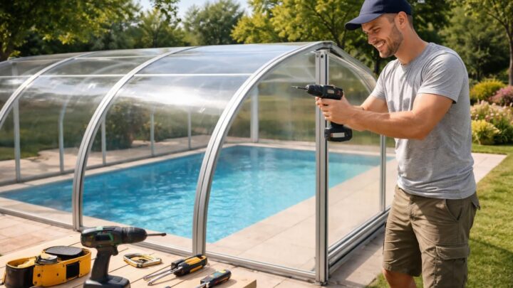 Fabriquer un abri piscine en polycarbonate : un guide pour les débutants