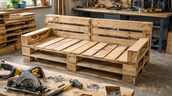 Faire un canapé en palette : les erreurs à éviter