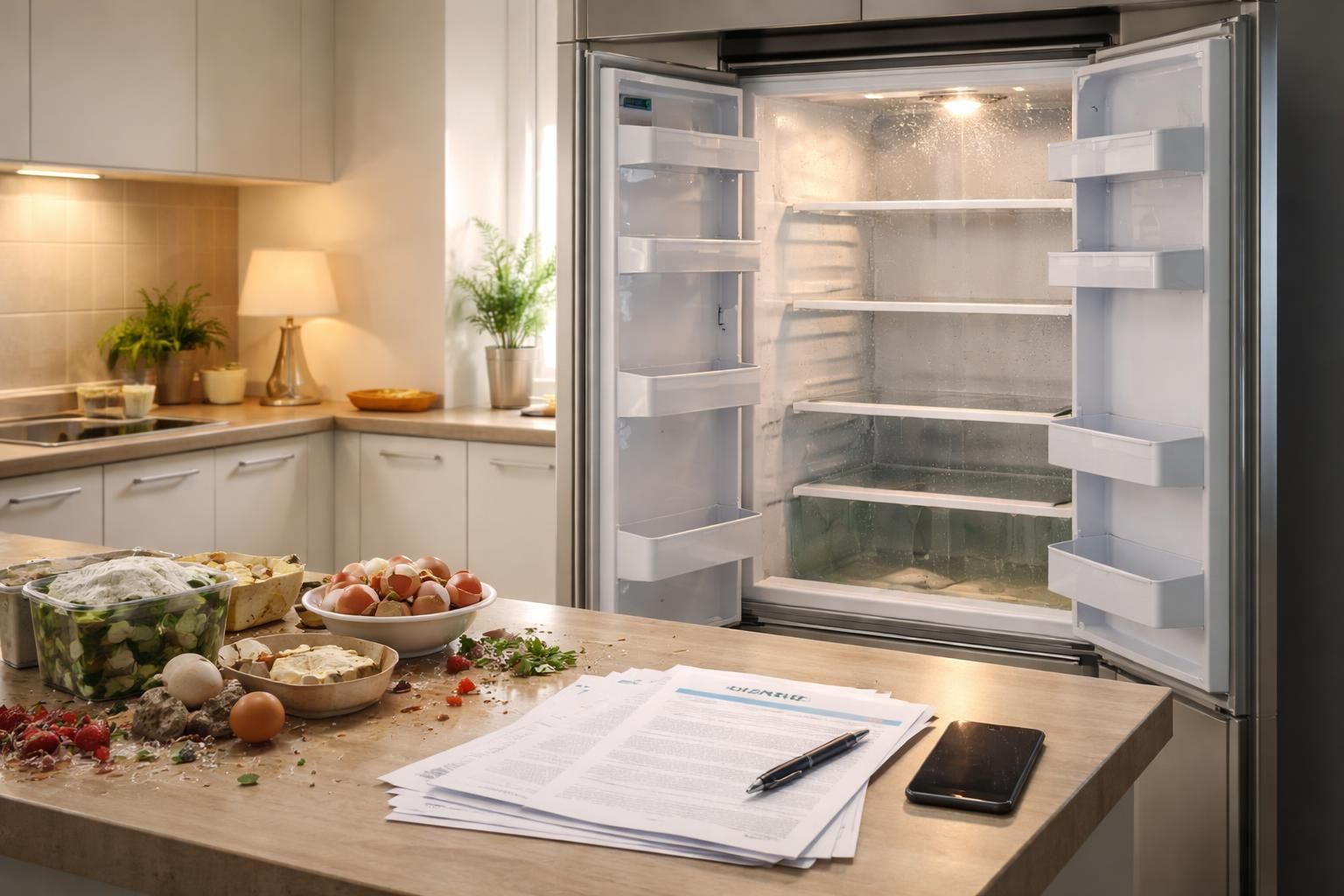 découvrez si votre assurance habitation couvre les dommages causés par la panne de votre frigo et comment agir en cas de problème.