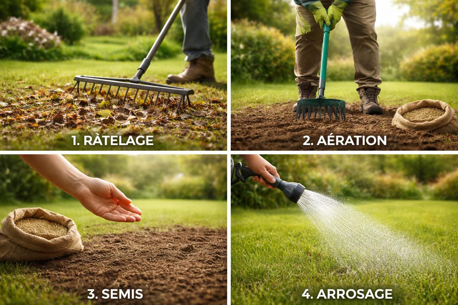 découvrez les étapes essentielles pour regarnir efficacement votre pelouse abîmée après l’hiver et retrouver un gazon vert et dense.