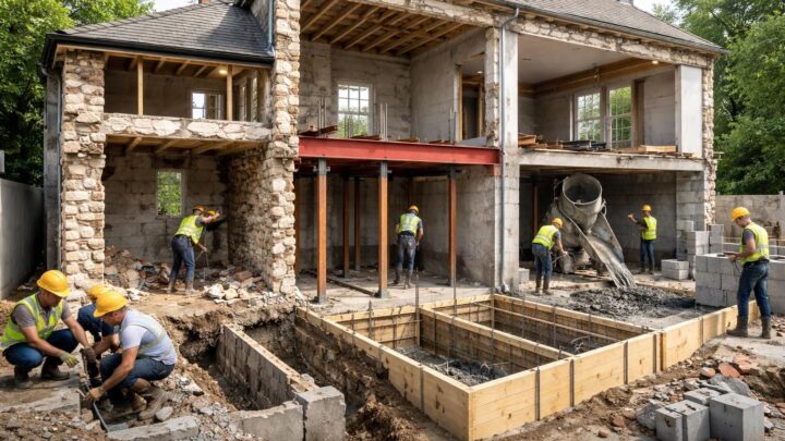 Gros œuvre : les étapes clés pour rénover la structure de sa maison