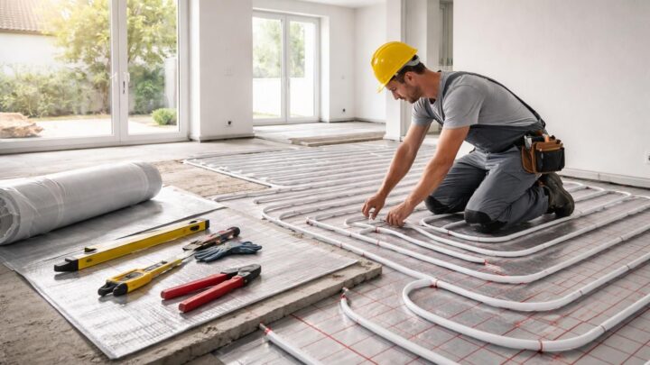 Installer un plancher chauffant en rénovation : le guide technique complet