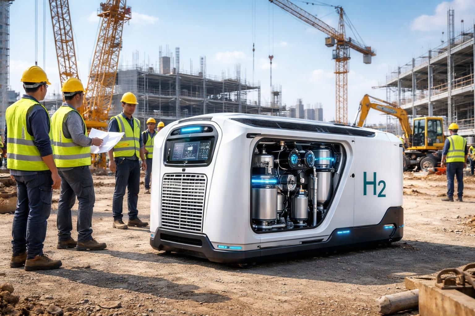 découvrez comment le groupe électrogène à hydrogène révolutionne l'avenir des chantiers grâce à une énergie propre, silencieuse et durable. toutes les informations essentielles pour comprendre cette technologie innovante.
