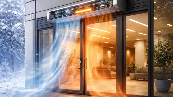 Le secret du rideau d&rsquo;air chaud : fonctionnement et réglementation à connaître